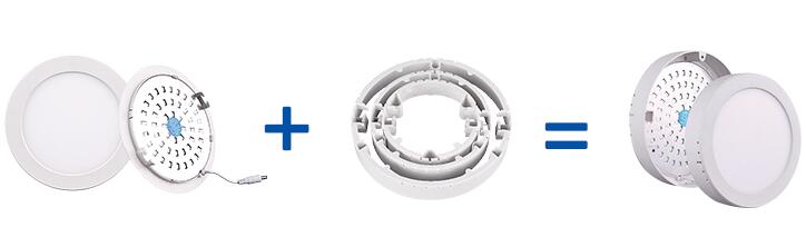 Led Round Surface Mounted Panel Light2